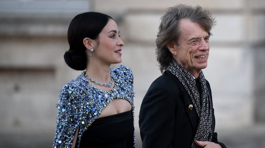 Melanie Hamrick und Mick Jagger im September 2023