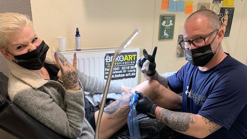 Kurz nach Krise neues Tattoo: Melli Müller kriegt Shitstorm