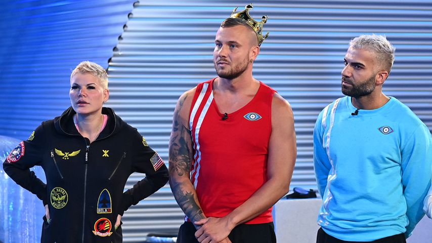 Melanie Müller, Eric Sindermann und Rafi Rachek