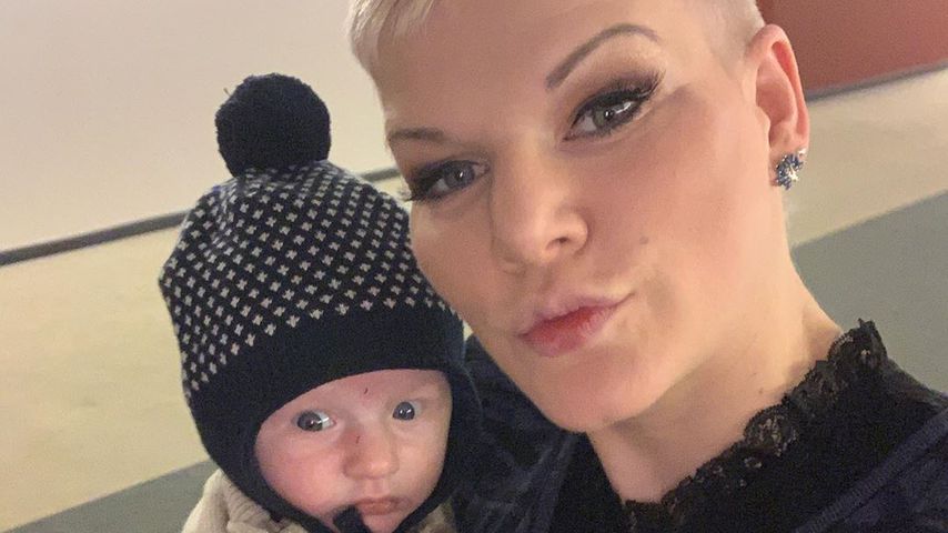 Fünf Monate alt: Das kann Melanie Müllers Sohn Matty schon