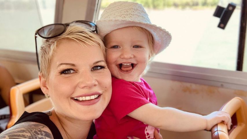 Melanie Müller mit ihrer Tochter Mia Rose