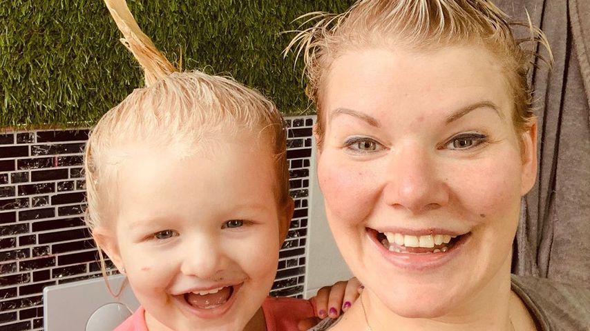 Melanie Müller mit Tochter Mia