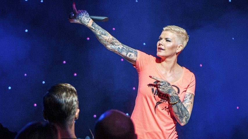 Melanie Müller bei der Privatparty mit Zora Schwarz im Carte Blanche, Dresden, 04.09.2020