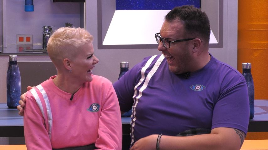 Melanie Müller und Daniel Kreibich bei "Promi Big Brother" 2021