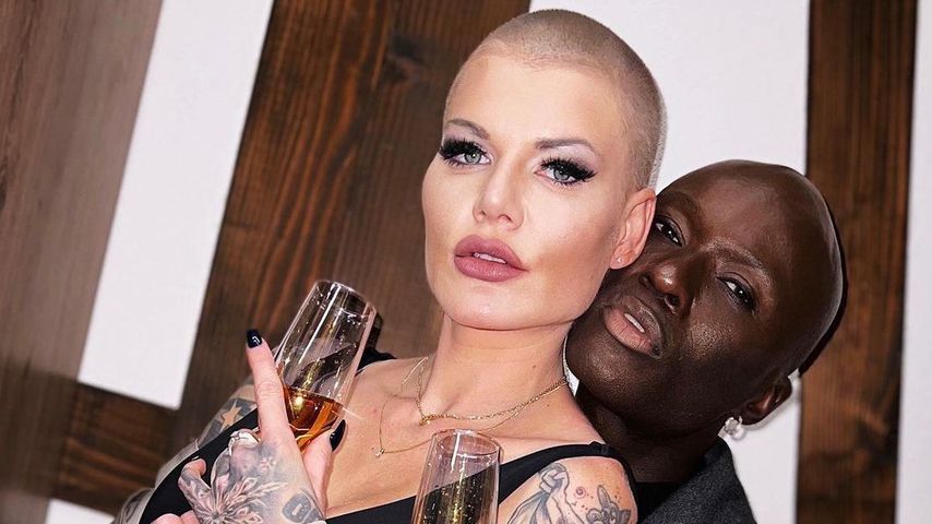 Melanie Müller und Papis Loveday im Dezember 2021
