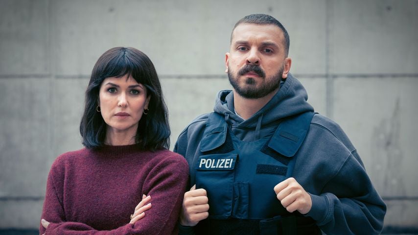 Maryam Azadi (Melika Foroutan) und Hamza Kulina (Edin Hasanovic) spielen im Tatort Frankfurt