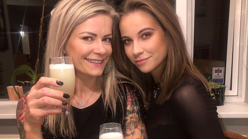 Melina Sophie mit ihrer Freundin Helga im November 2019