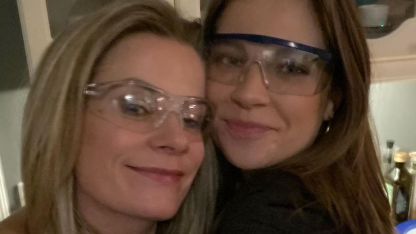 Melina Sophie mit ihrer Ex-Freundin Helga