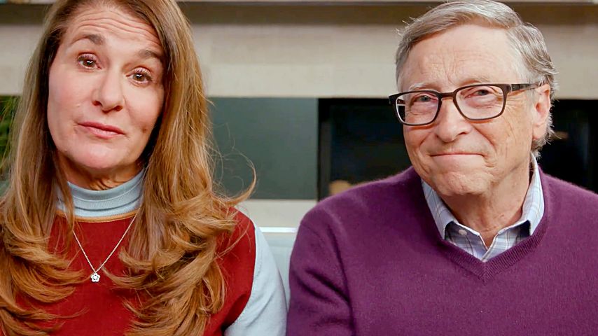 Melinda und Bill Gates, April 2020