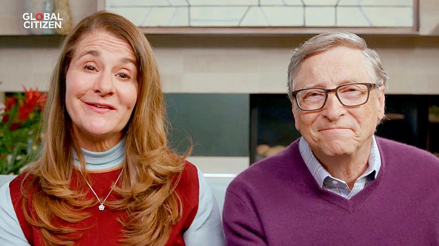 Melinda und Bill Gates, April 2020