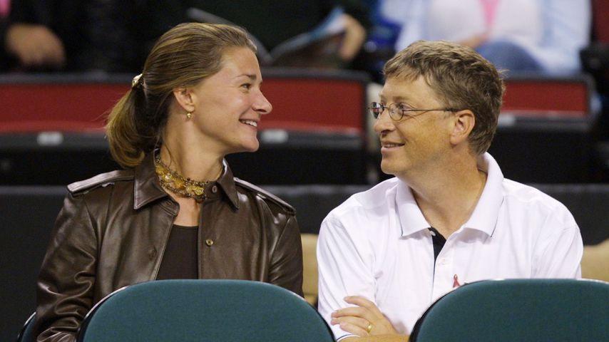 Melinda und Bill Gates 2001
