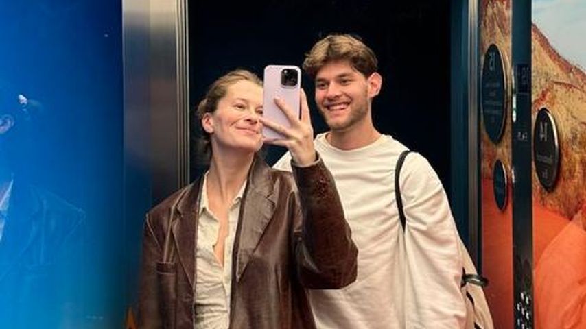 Melisa Dobrić mit ihrem Ehemann Florian