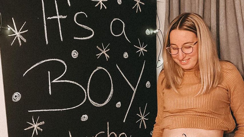 Melissa bei ihrer Babyshower