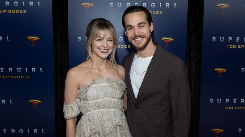 Melissa Benoist und Chris Wood im Dezember 2019 in Vancouver