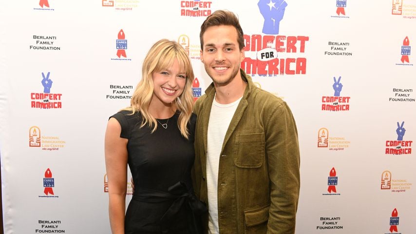 Melissa Benoist und Chris Wood, 2019