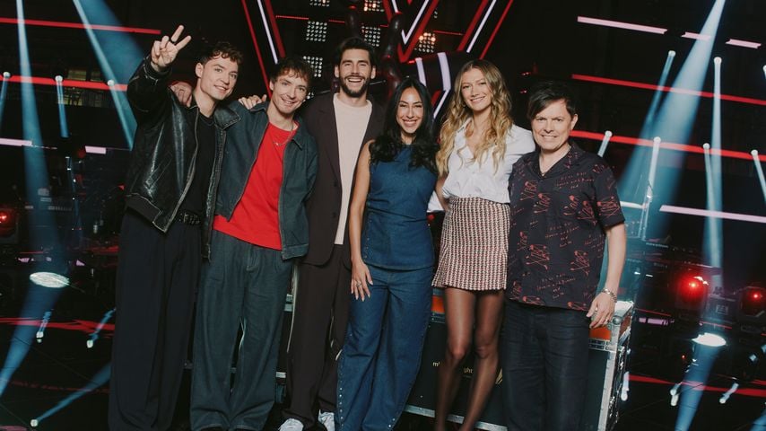 Melissa Khalaj mit den "The Voice Kids"-Coaches 2026