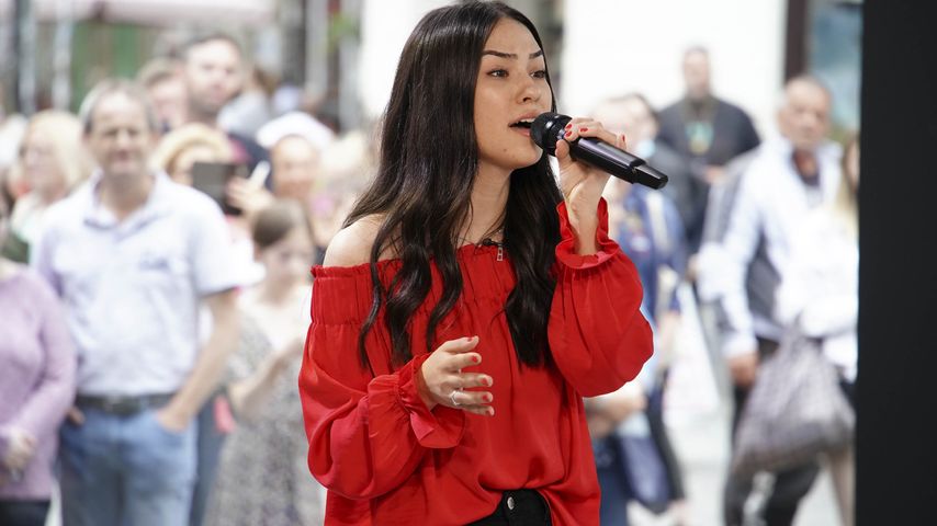 Melissa Mantzoukis beim DSDS-Casting im Jahr 2022