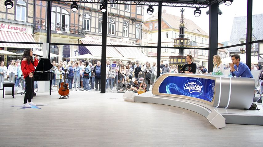 Melissa Mantzoukis beim DSDS-Casting im Jahr 2022