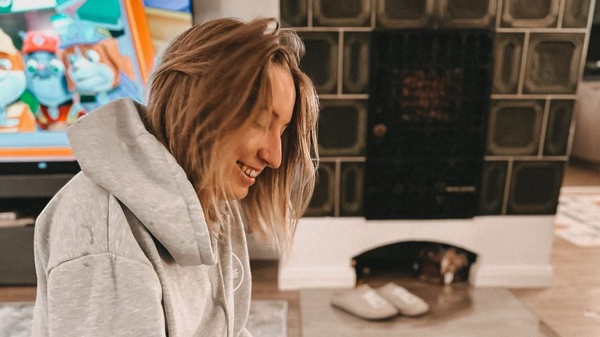 Melissa mit ihrem Sohn im November 2023