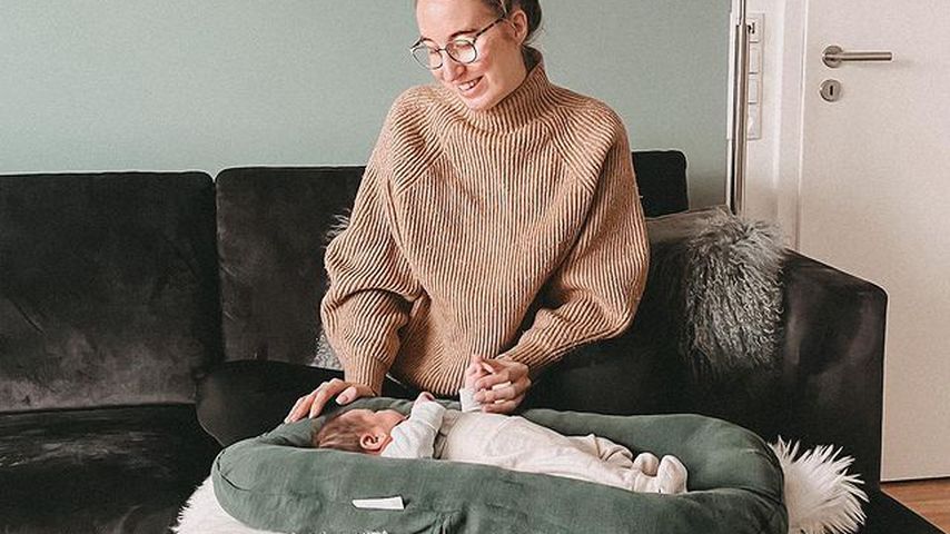 Melissa mit ihrem Sohn