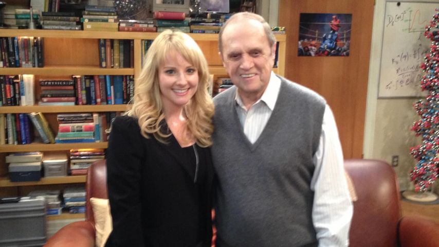 Melissa Rauch und Bob Newhart, "The Big Bang Theory"-Stars