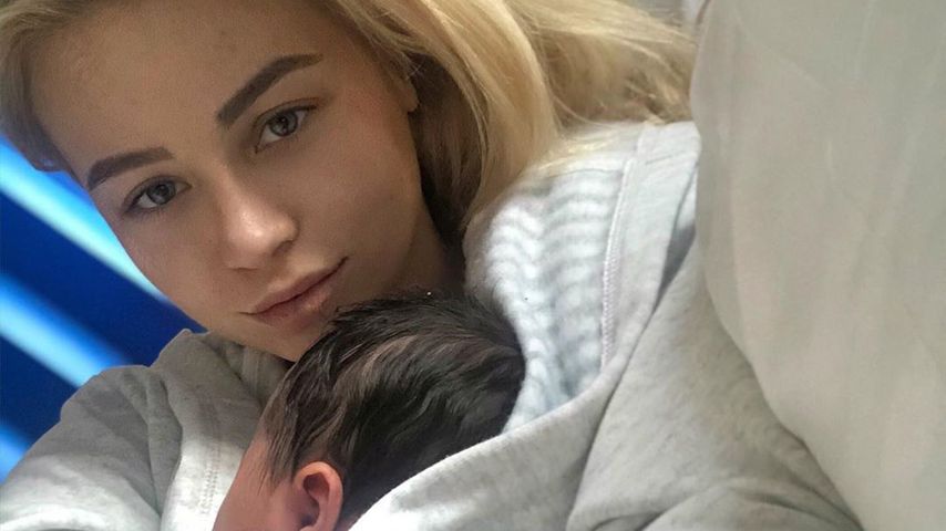 Nach Notkaiserschnitt: Melissa Reeves und Baby hatten Sepsis