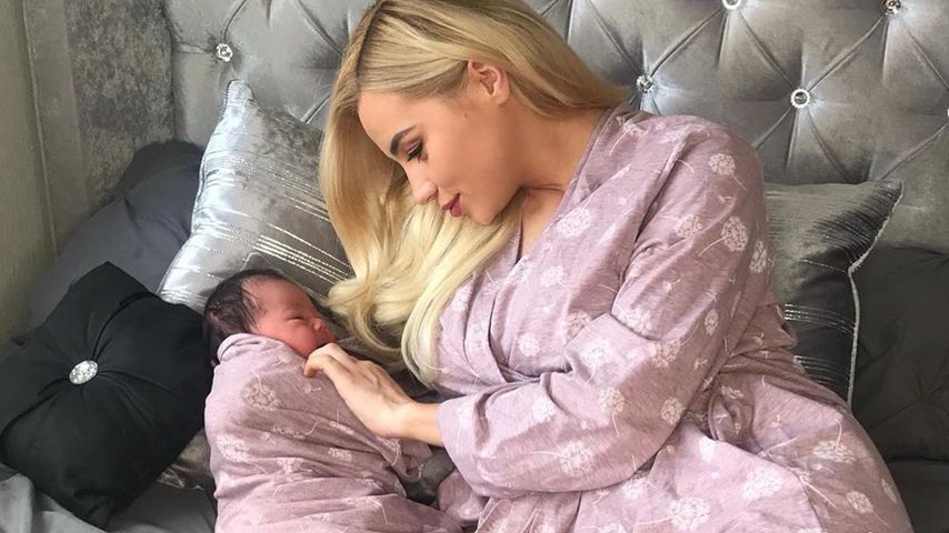 Melissa Reeves und ihre Tochter Vienna