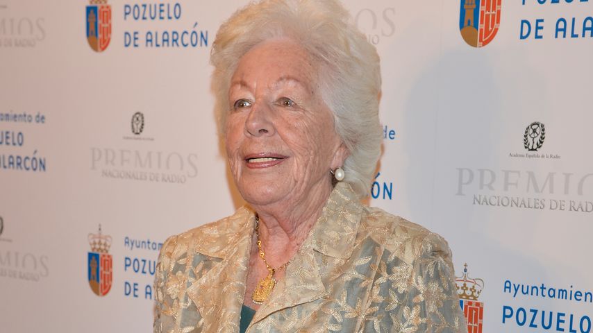 Menchu Álvarez del Valle beim National Radio Awards in Madrid im Februar 2013