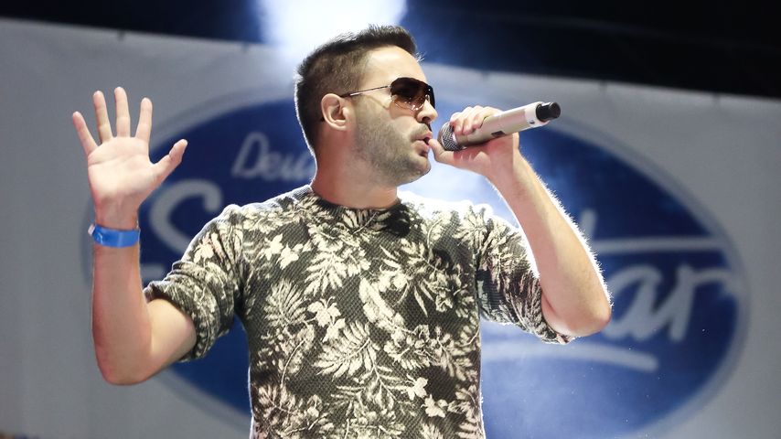 Menderes bei einem DSDS-Konzert 2014