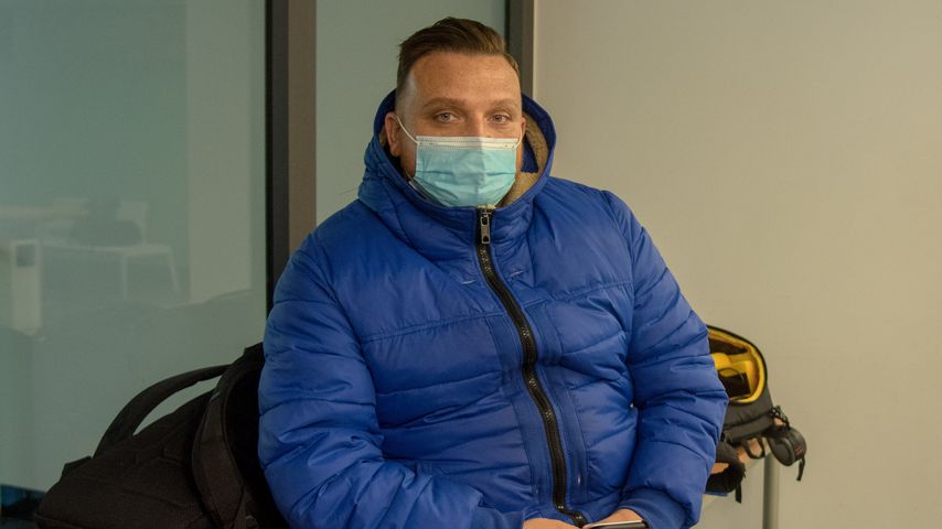 Menowin Fröhlich beim Gerichtsprozess in Frankfurt im Mai 2021