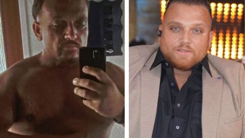 Collage: Menowin Fröhlich heute und früher