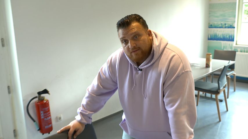 Menowin Fröhlich in der Entzugsklinik