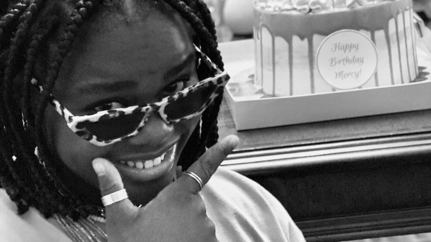 Mercy James an ihrem 15. Geburtstag