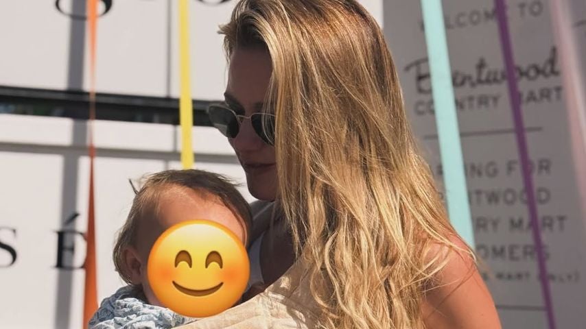 Meredith Hagner mit ihren Kindern Buddy und Boone 2025