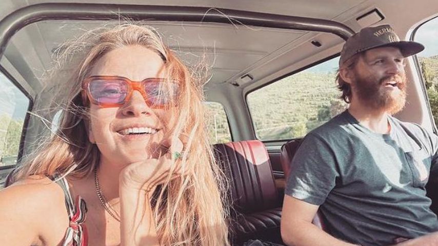 Meredith Hagner und Wyatt Russell im August 2023