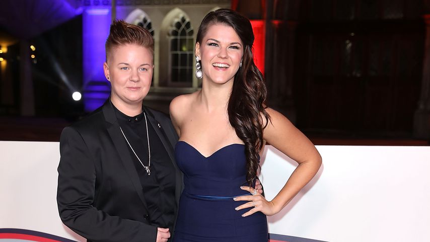 Meri Sopanen und Saara Aalto bei den The Sun Military Awards, 2016