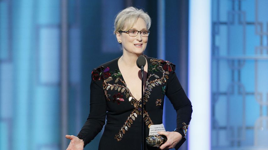 Mit Tränen in den Augen: Meryl Streep hält Anti-Trump-Rede!