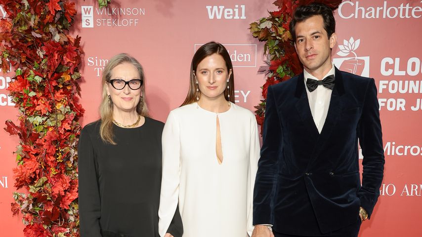 Meryl Streep, ihre Tochter Grace Gummer und Mark Ronson im September 2022