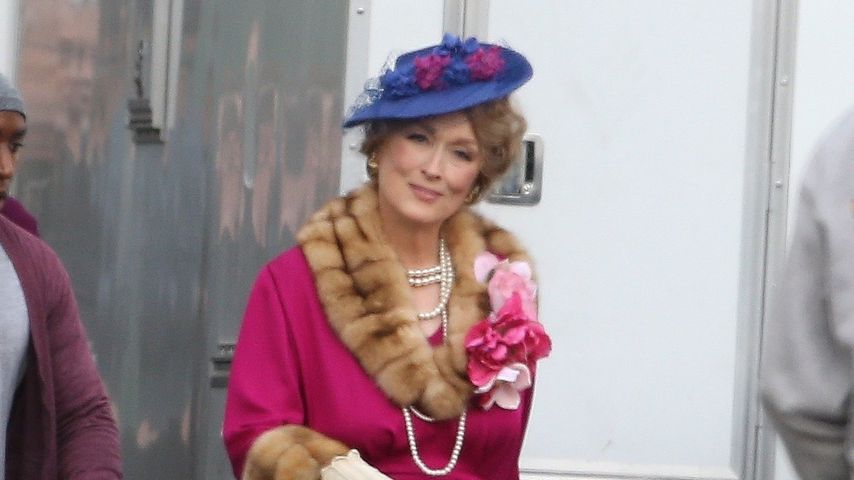 Nanu? Meryl Streep im antiquierten Look in L.A. unterwegs