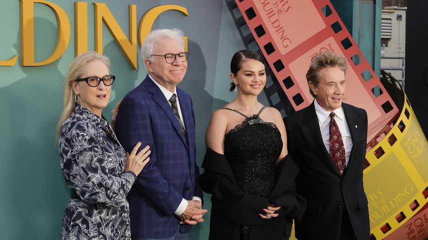 Meryl Streep, Steve Martin, Selena Gomez und Martin Short im August 2024