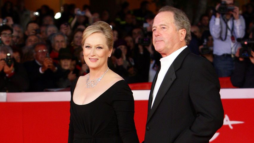 Meryl Streep und Don Gummer im Oktober 2009 in Rom
