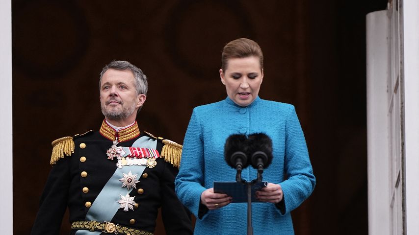 König Frederik und Mette Frederiksen