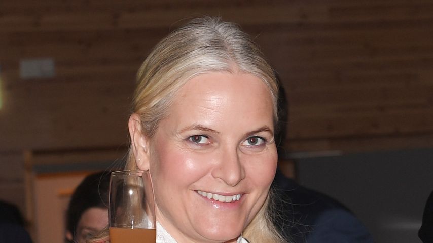 Mette-Marit von Norwegen bei einem Museumsbesuch 2022