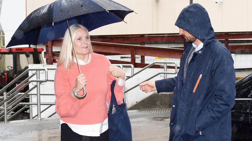Mette-Marit mit ihrem Gatten Haakon
