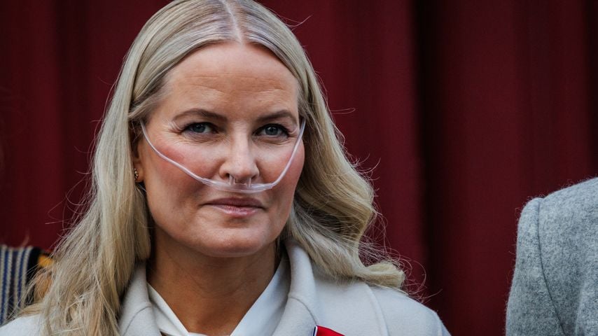 Mette-Marit feiert den norwegischen Verfassungstag in Skaugum, Oslo, am 17. Mai 2026