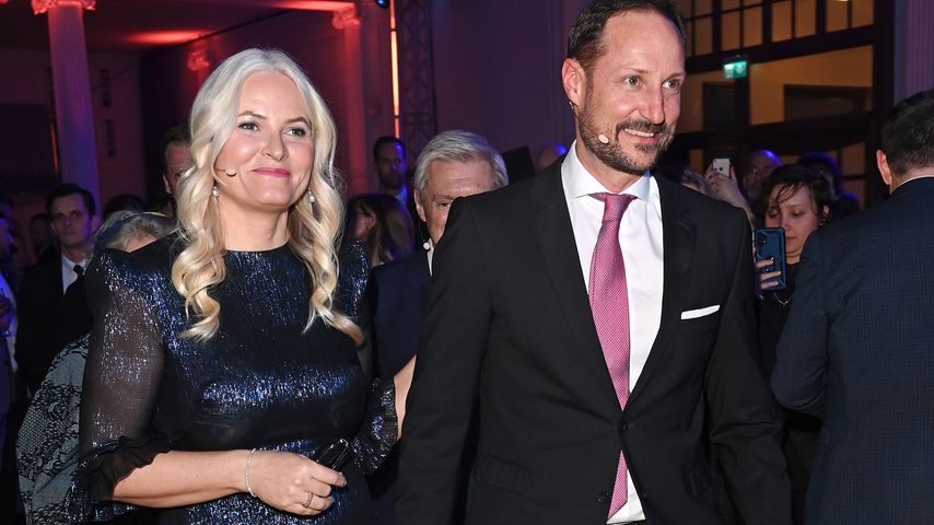 Das norwegische Kronprinzenpaar Mette-Marit und Haakon im März 2023