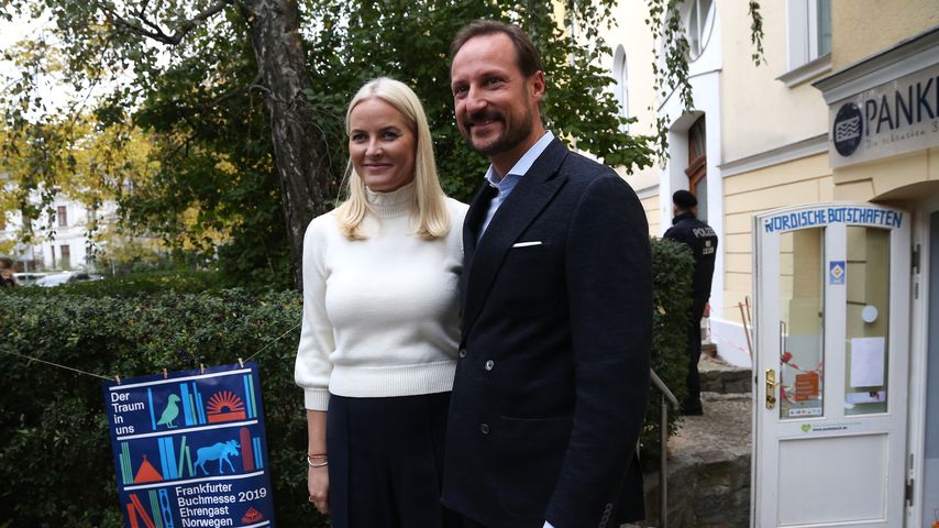 Kronprinzessin Mette-Marit und Kronprinz Haakon von Norwegen in Berlin 2019