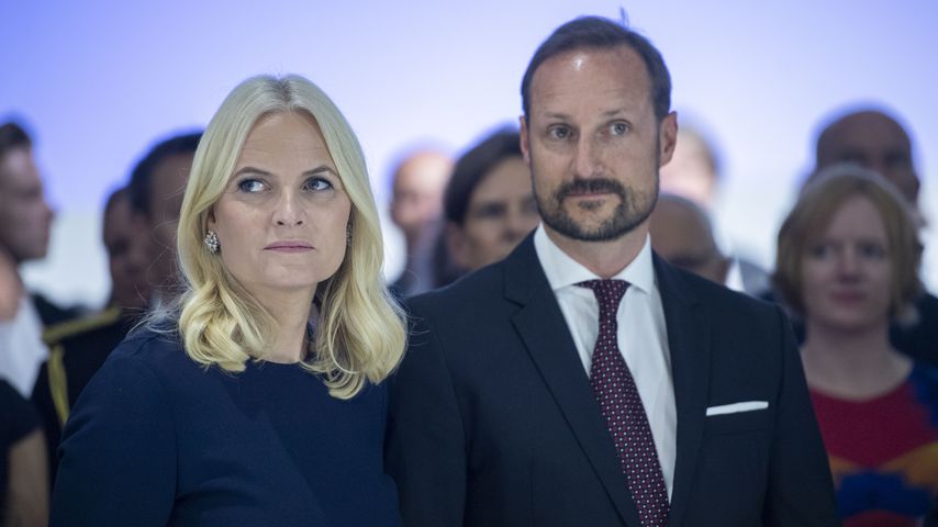 Prinzessin Mette-Marit und Prinz Haakon auf der Frankfurter Buchmesse