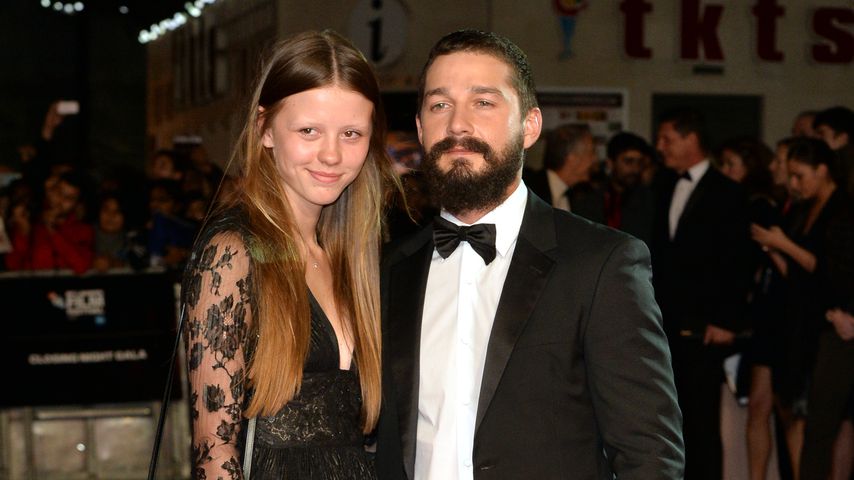 Mia Goth und Shia LeBeouf bei einem Event in London