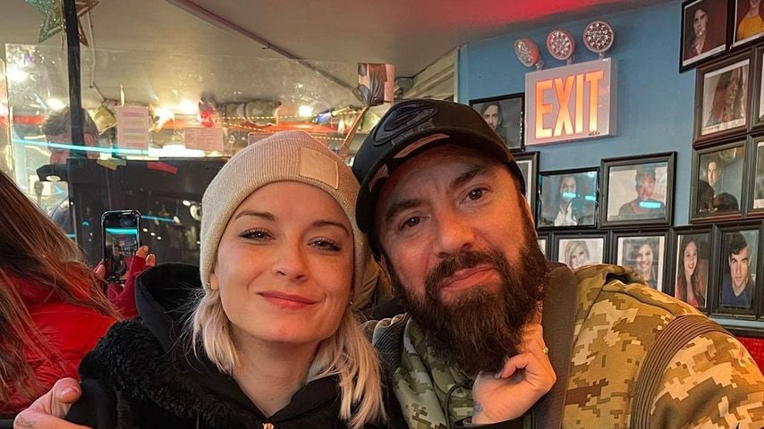 Mia Julia und ihr Mann Peter Brückner im Januar 2022